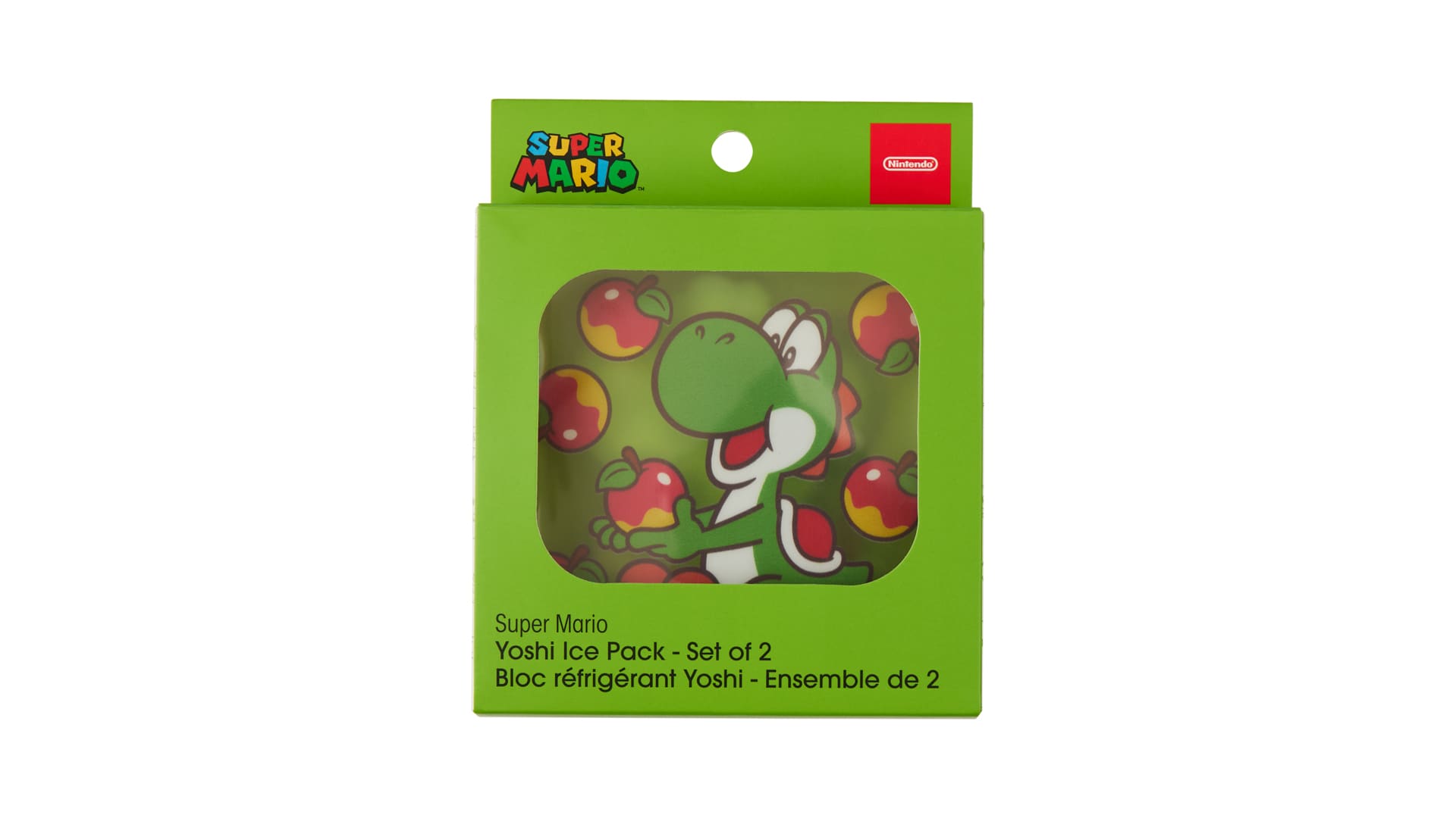 Yoshi　2P Super Mario™ Yoshi™ Full Belly Collection Ice Pack - Set of 2